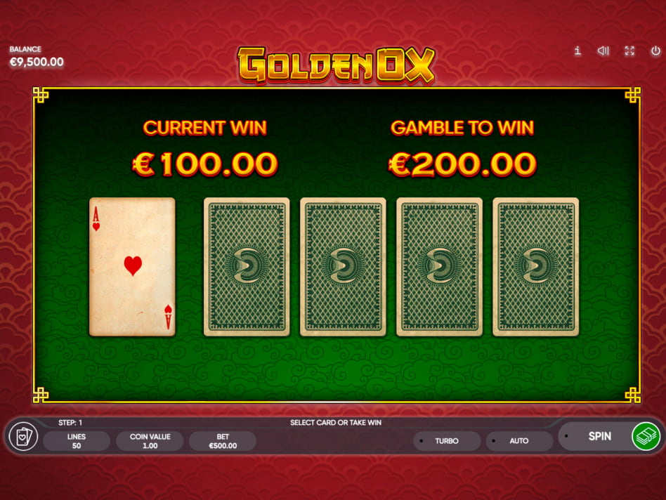 Golden Ox slot game