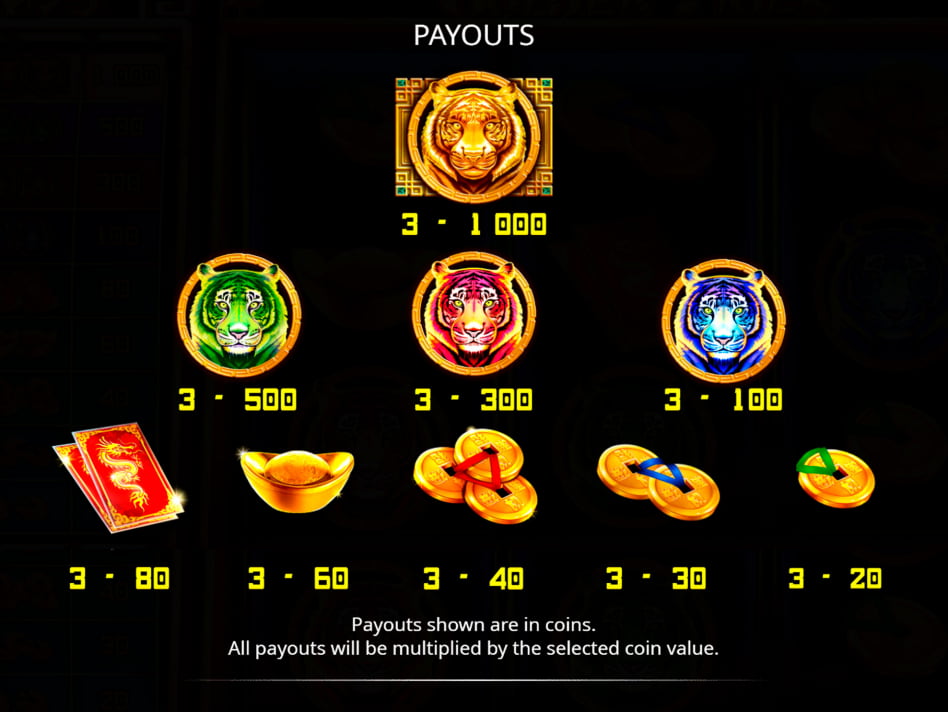 Golden Tiger slot game