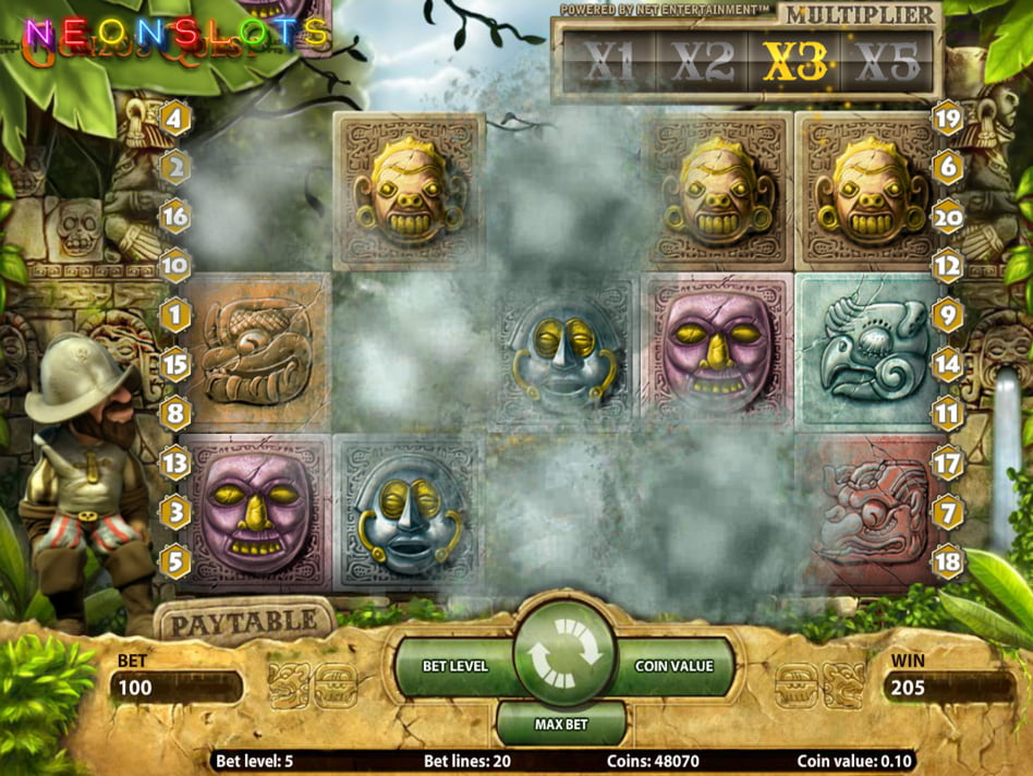 Gonzo&#8217;s Quest Megaways slot game