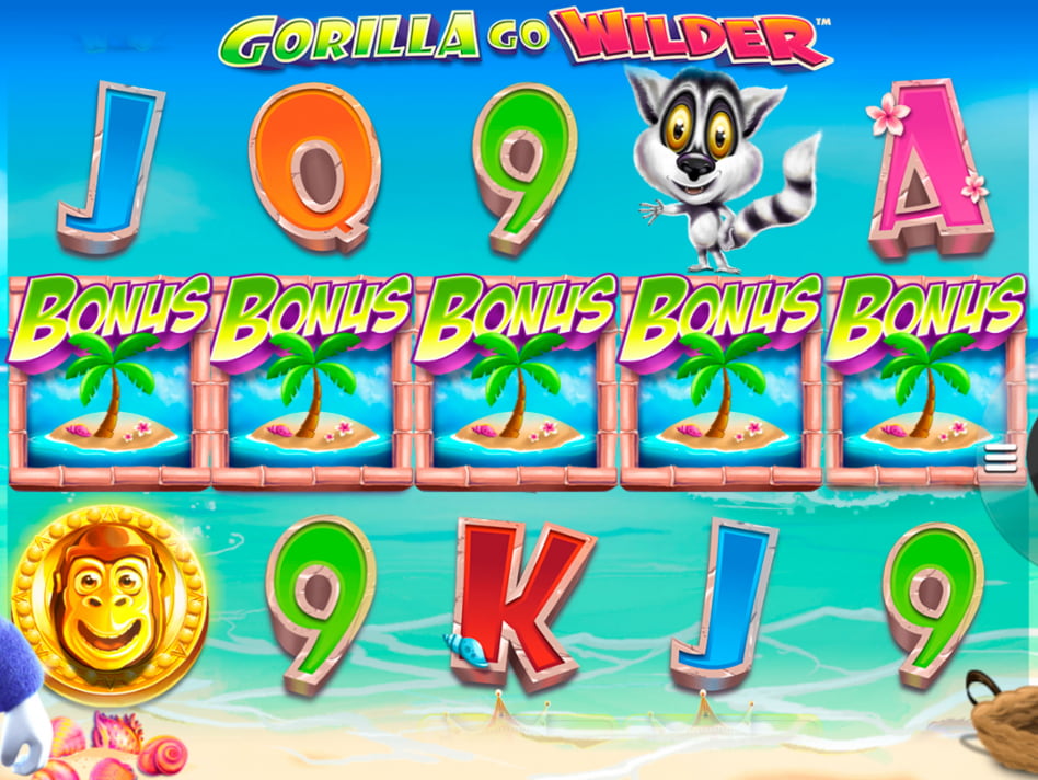 Gorilla Go Wilder screenplay Gorilla Go Wilder slot game