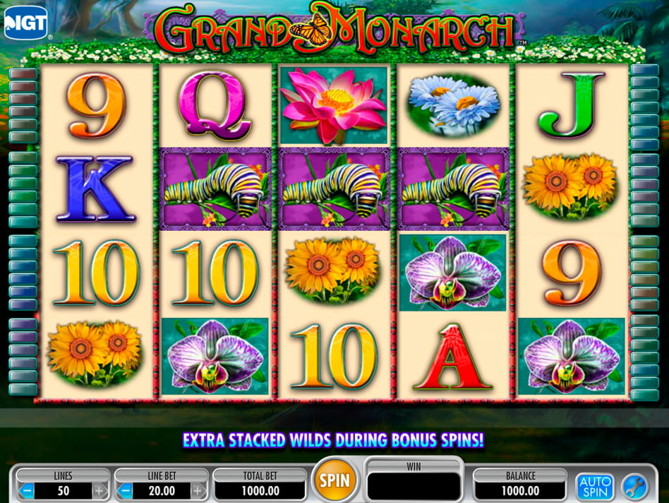 Grand Monarch slot game