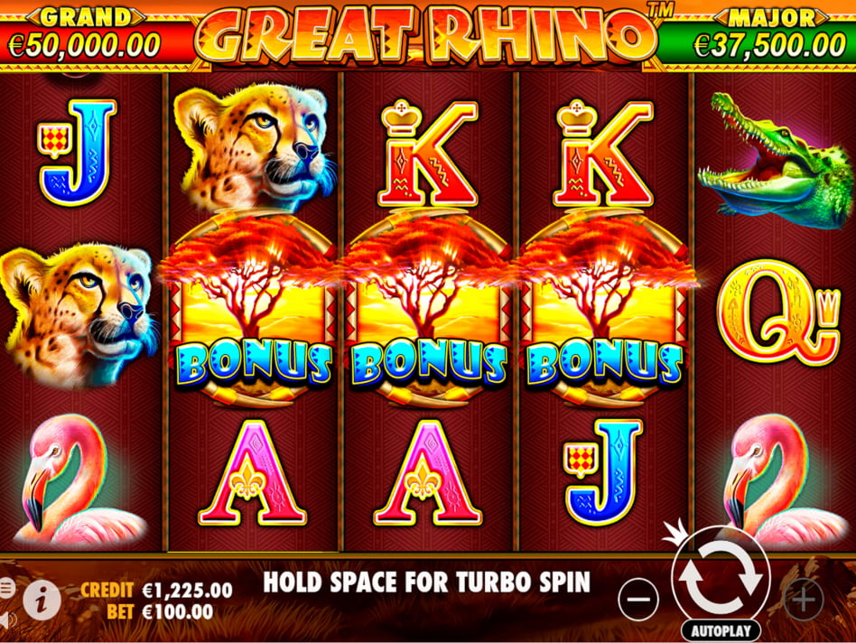 Great Rhino slot game