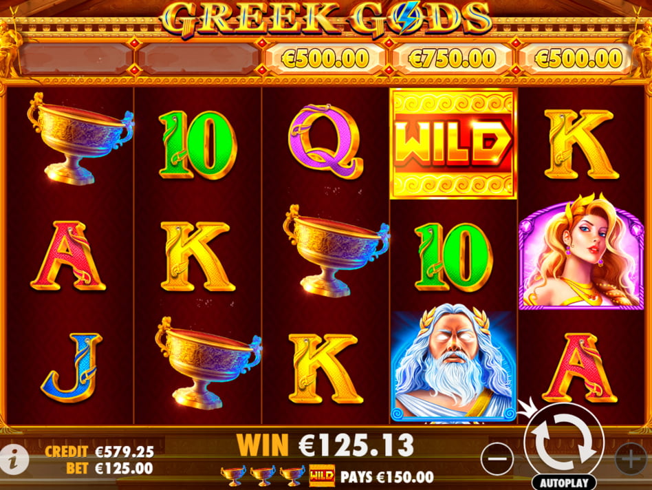 Greek Gods screenplay Greek Gods slot game