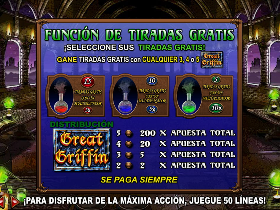 Griffin&#8217;s Quest slot game