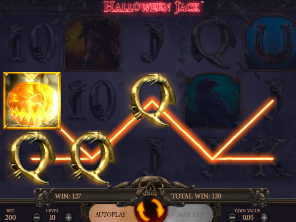 Halloween Jack screenplay Halloween Jack slot game