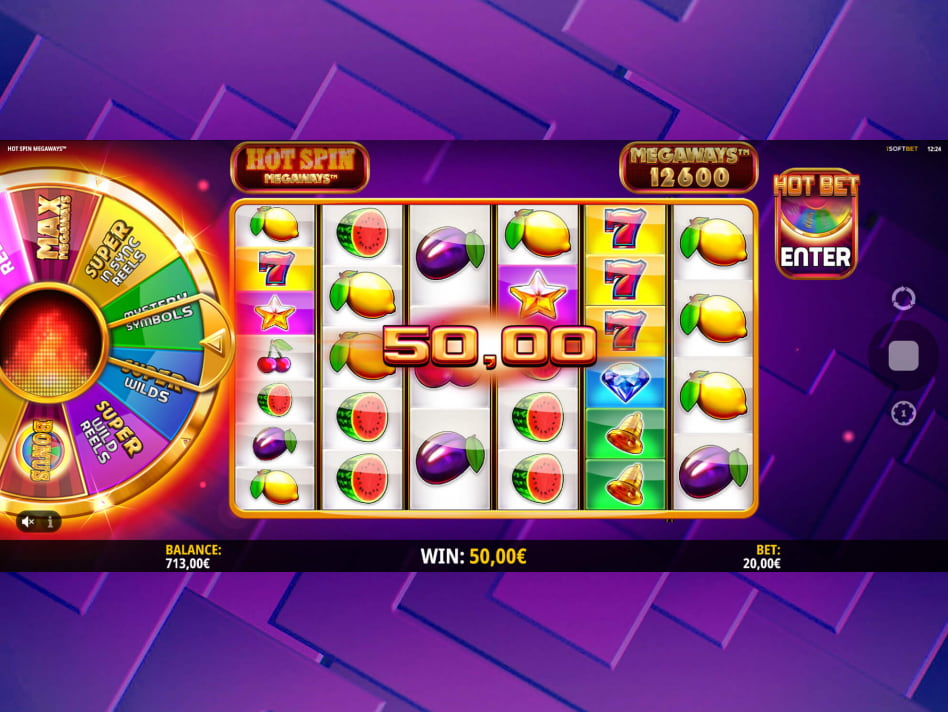 Hot Spin Megaways slot game