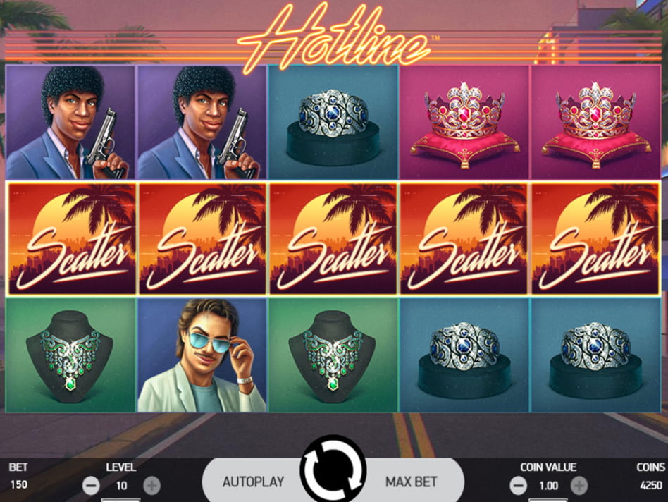 Hotline slot game