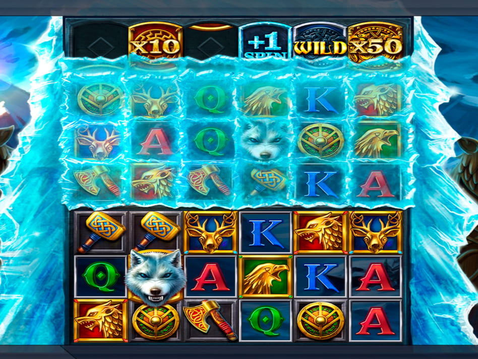 Ice Wolf screenplay Ice Wolf slot game