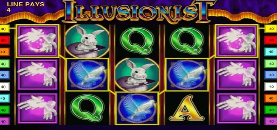 Illusionist slot game