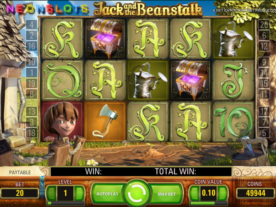 Jack and the Beanstalk slot game