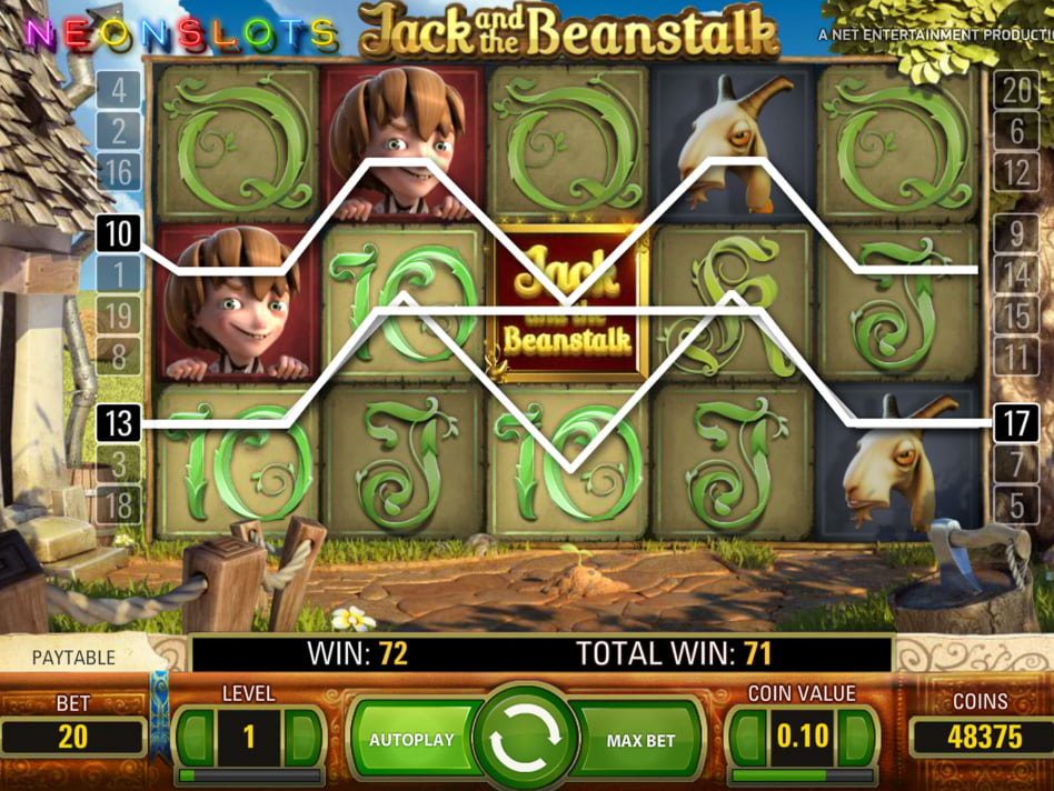 Jack and the Beanstalk slot game