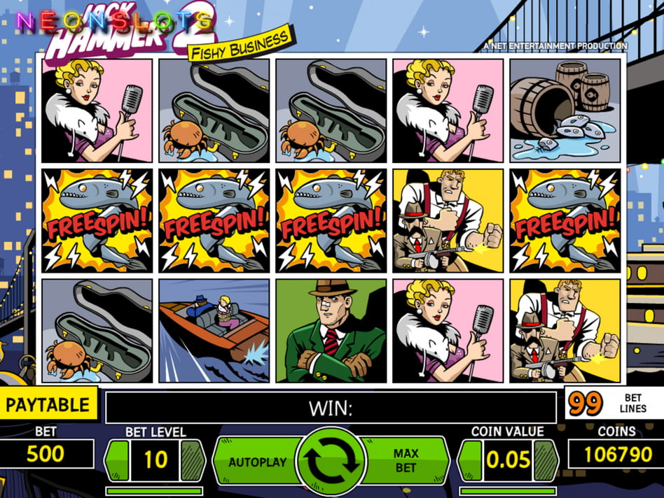 Jack Hammer 2 screenplay Jack Hammer 2 slot game