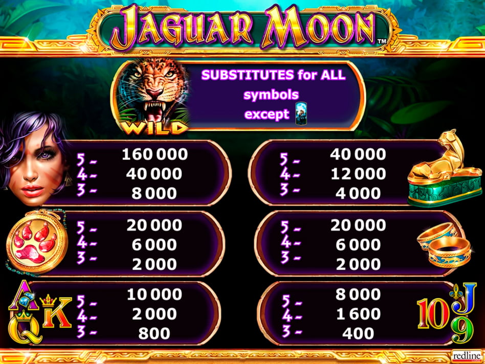 Jaguar Moon slot game