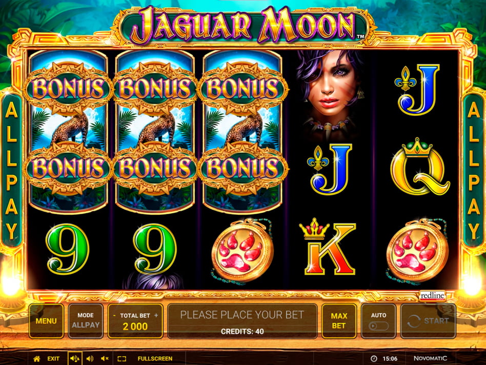 Jaguar Moon slot game
