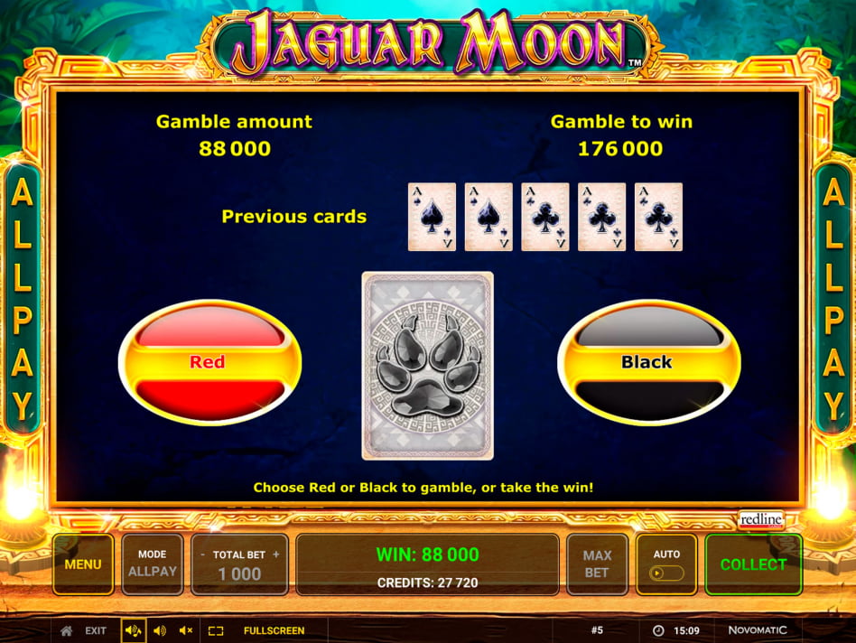 Jaguar Moon slot game