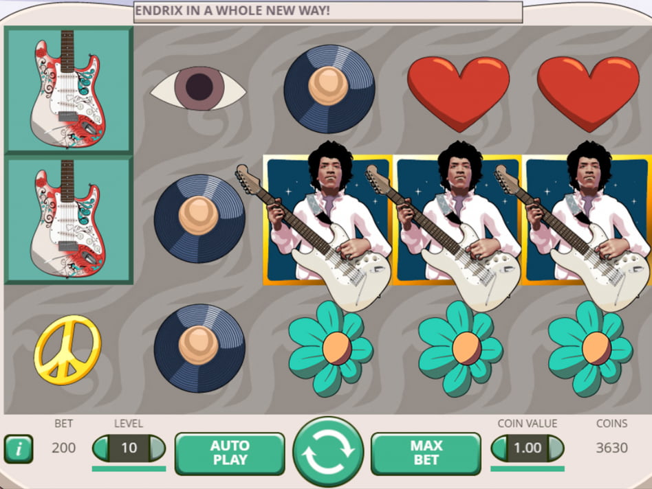 Jimi Hendrix slot game