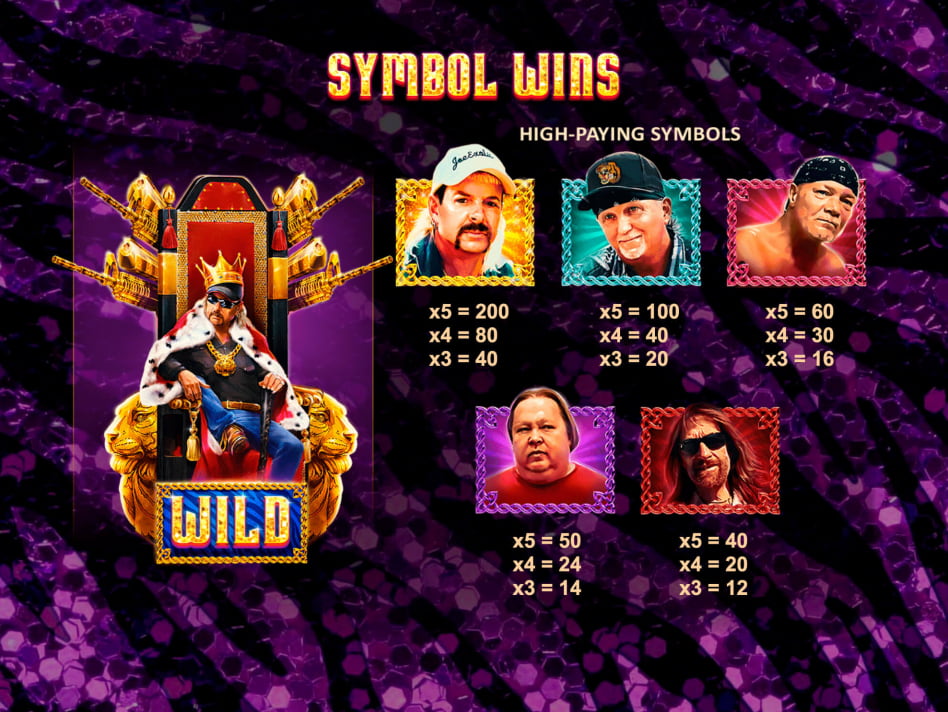 Joe Exotic screenplay Joe Exotic slot game