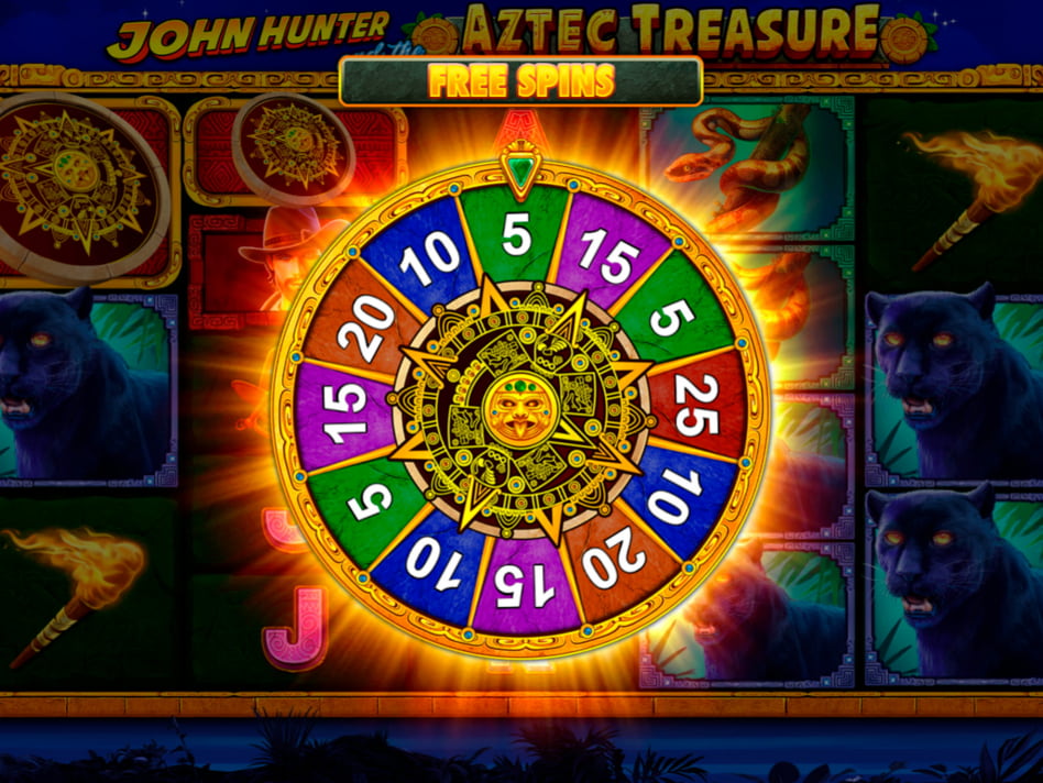 John Hunter and the Aztec Treasure slot game