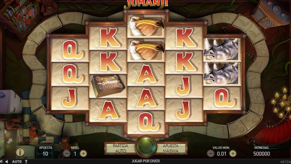 Jumanji slot game