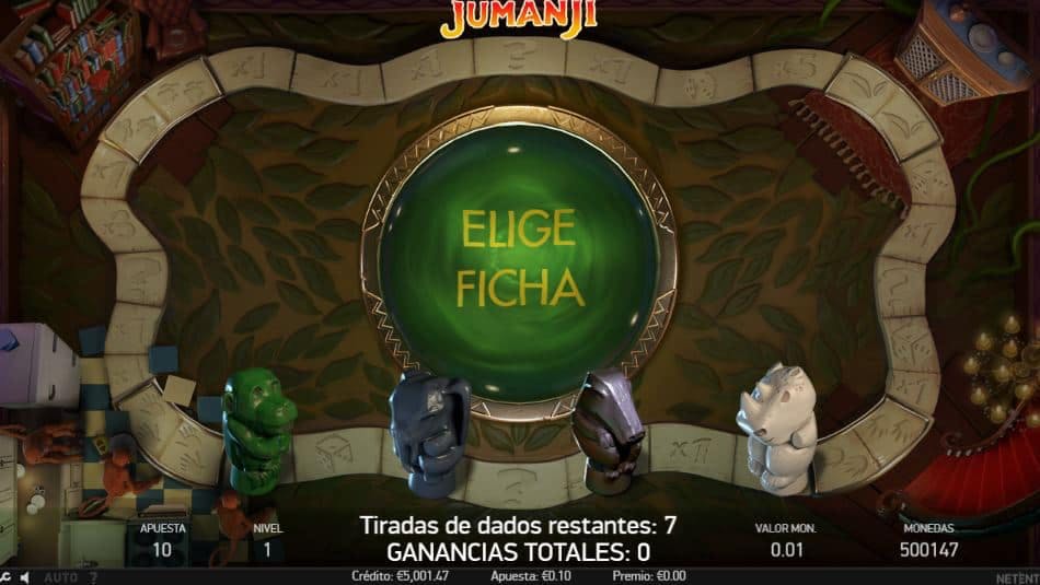 Jumanji slot game