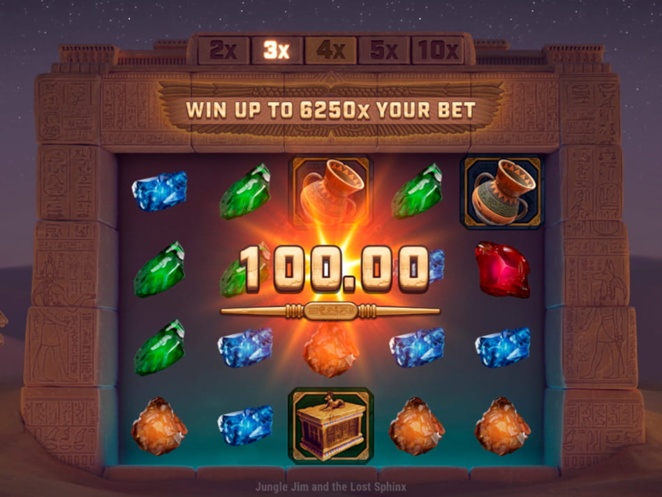 Jungle Jim and the Lost Sphinx slot game