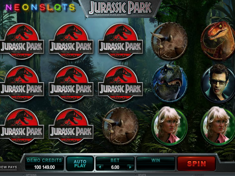 Jurassic Park slot game