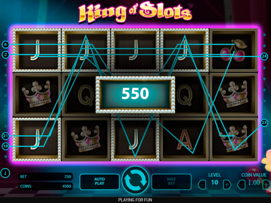 King of Slots screenplay King of Slots slot game