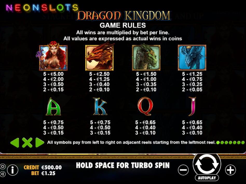 Kingdom's Edge screenplay Kingdom's Edge slot game