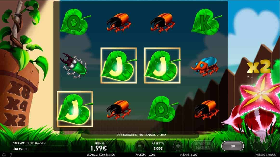 Koleos Garden slot game