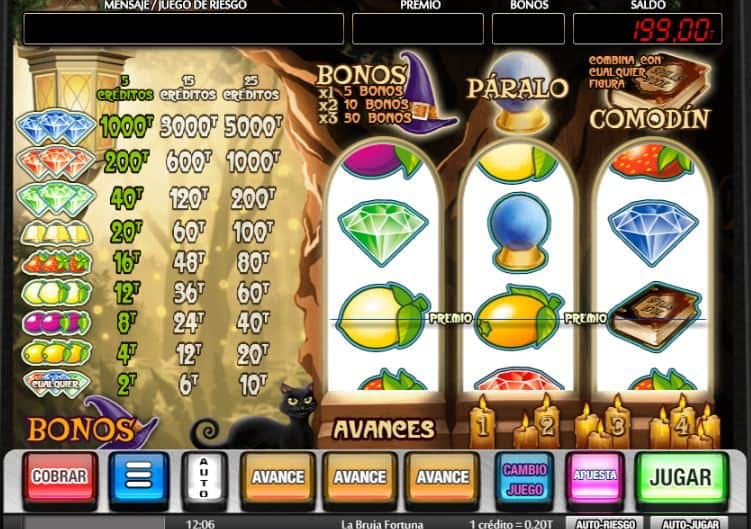 La Bruja Fortuna slot game