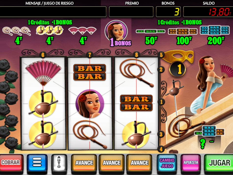 La Mascará de Oro slot game