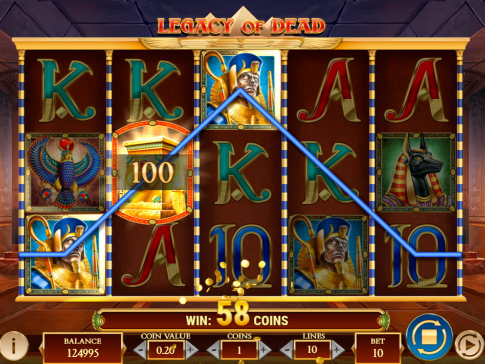 Legacy of Dead slot game