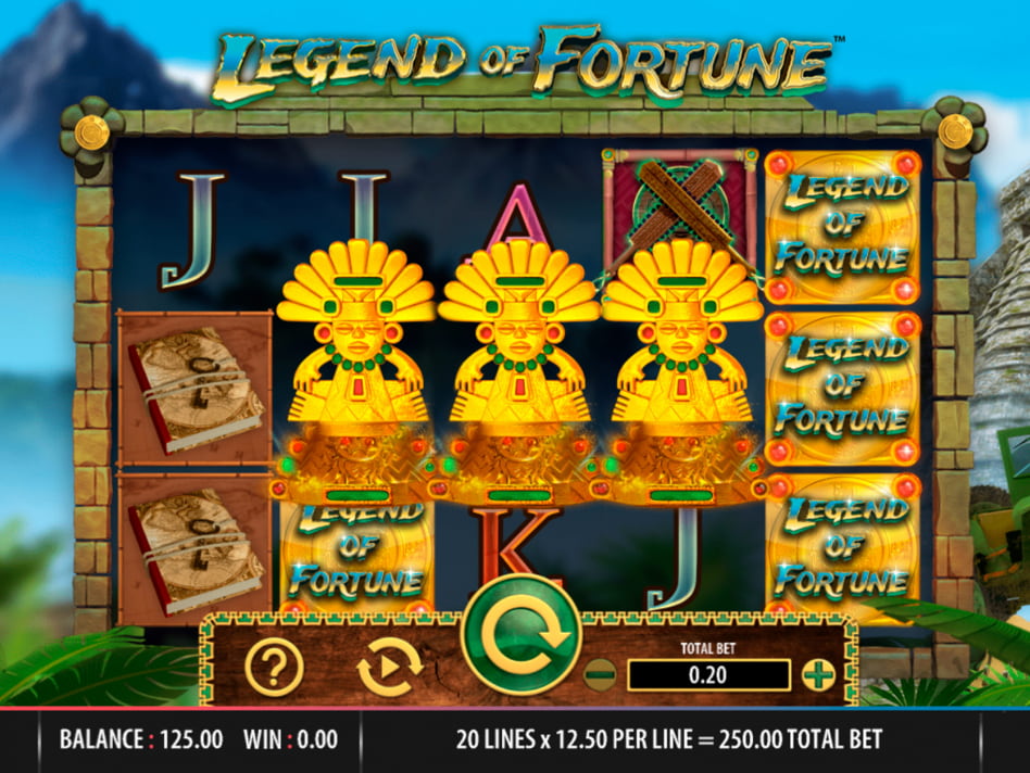 Legend of Fortune screenplay Legend of Fortune slot game