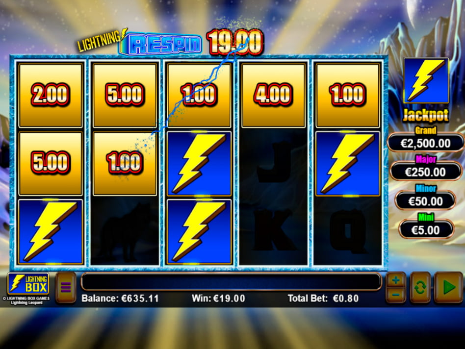 Lightning Leopard slot game