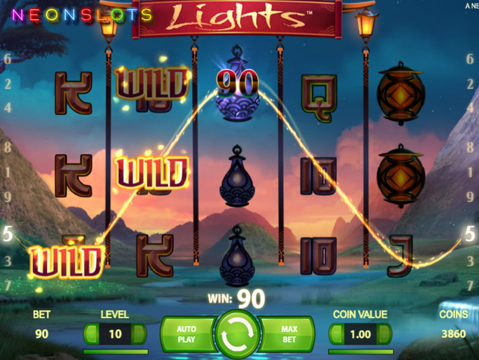 Lights slot game