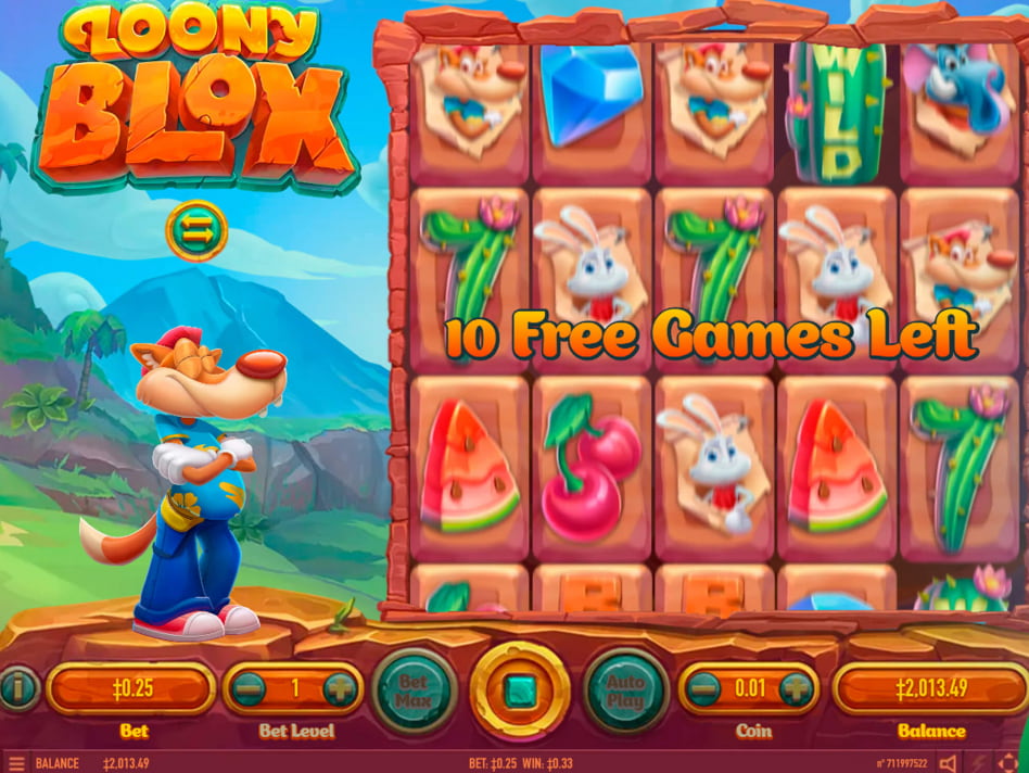 Loony Blox slot game