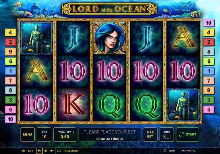 Lord of the Ocean slot game