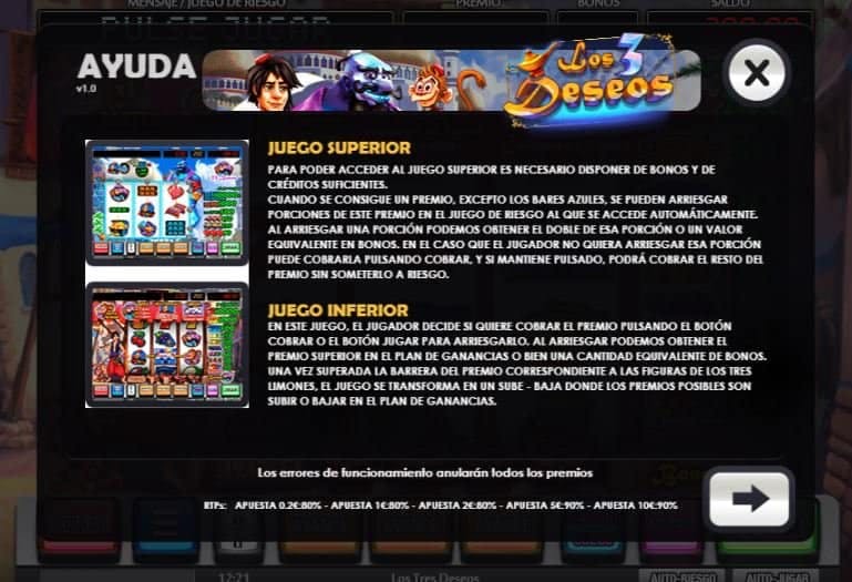 Los 3 Deseos slot game