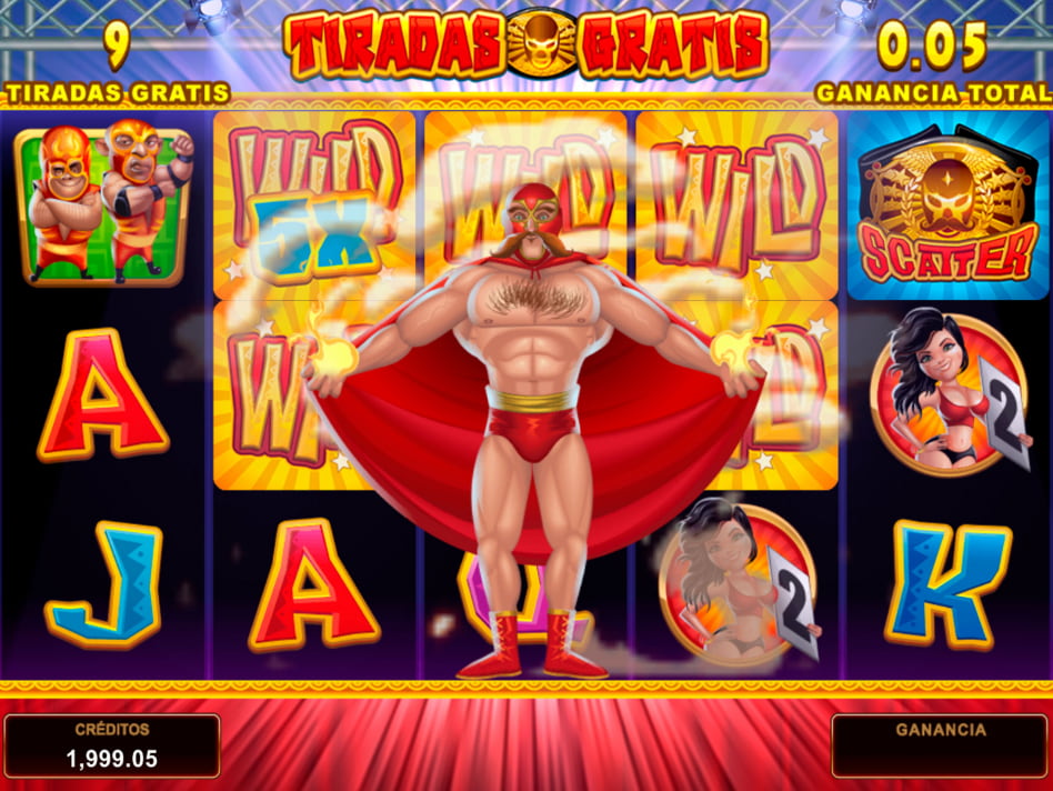 Lucha Legends screenplay Lucha Legends slot game