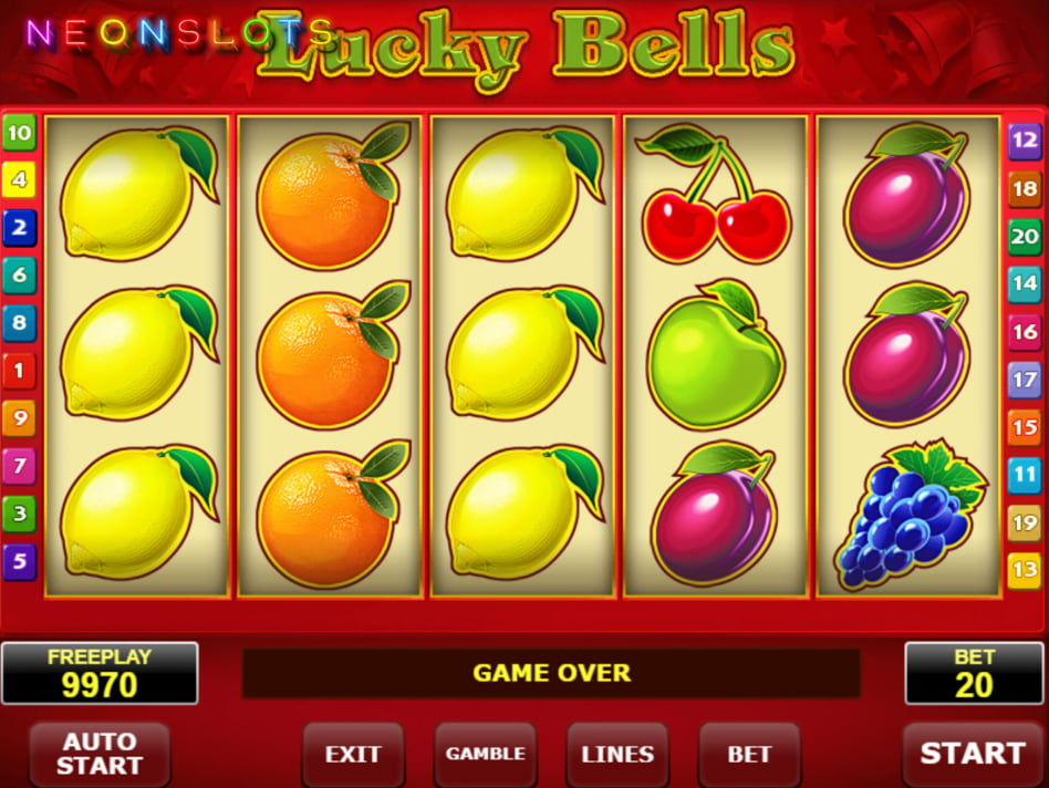 Lucky Bells screenplay Lucky Bells slot game