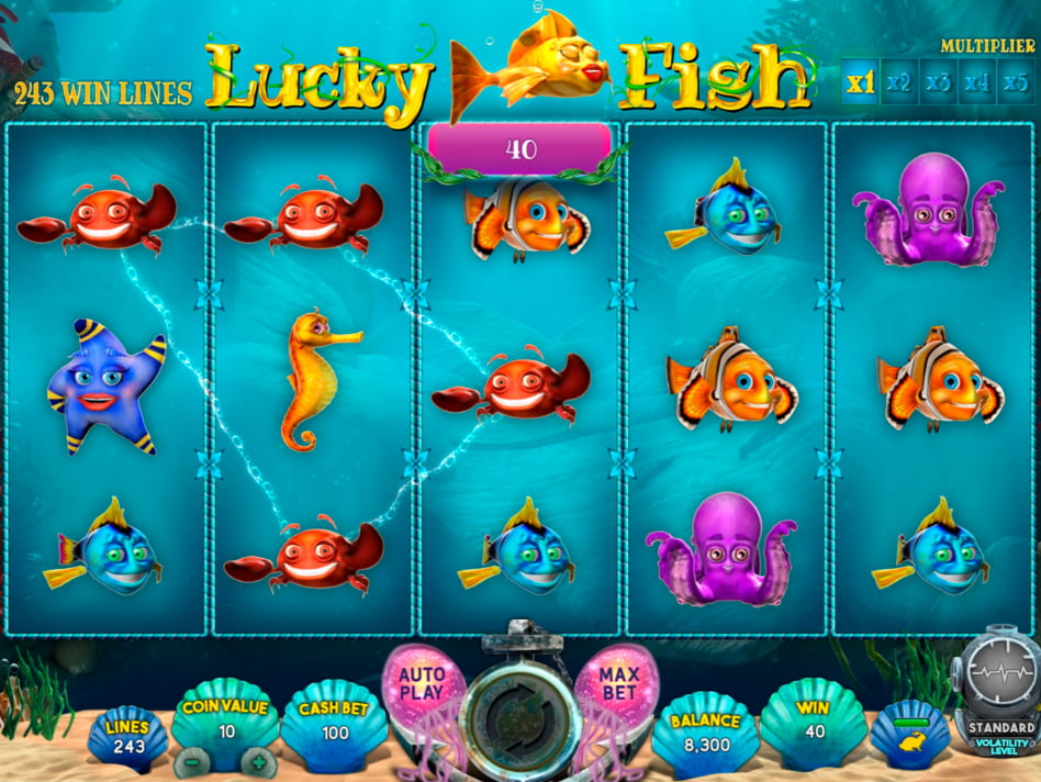 Lucky Fish screenplay Lucky Fish slot game
