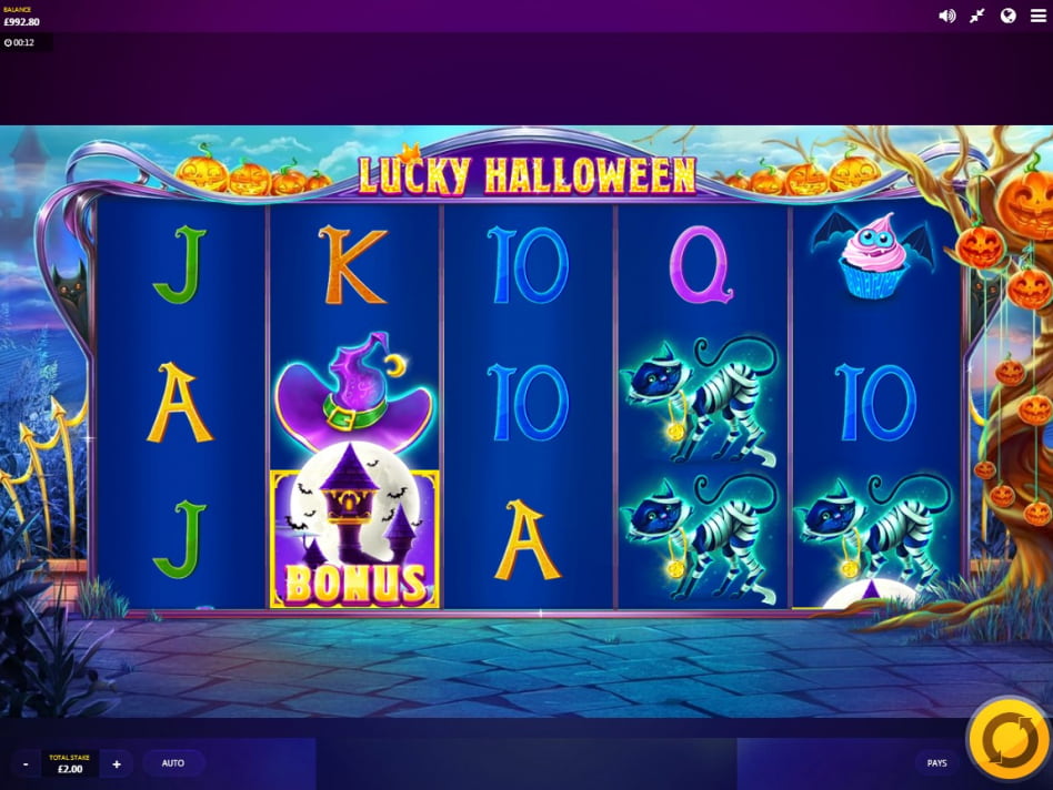 Lucky Halloween screenplay Lucky Halloween slot game