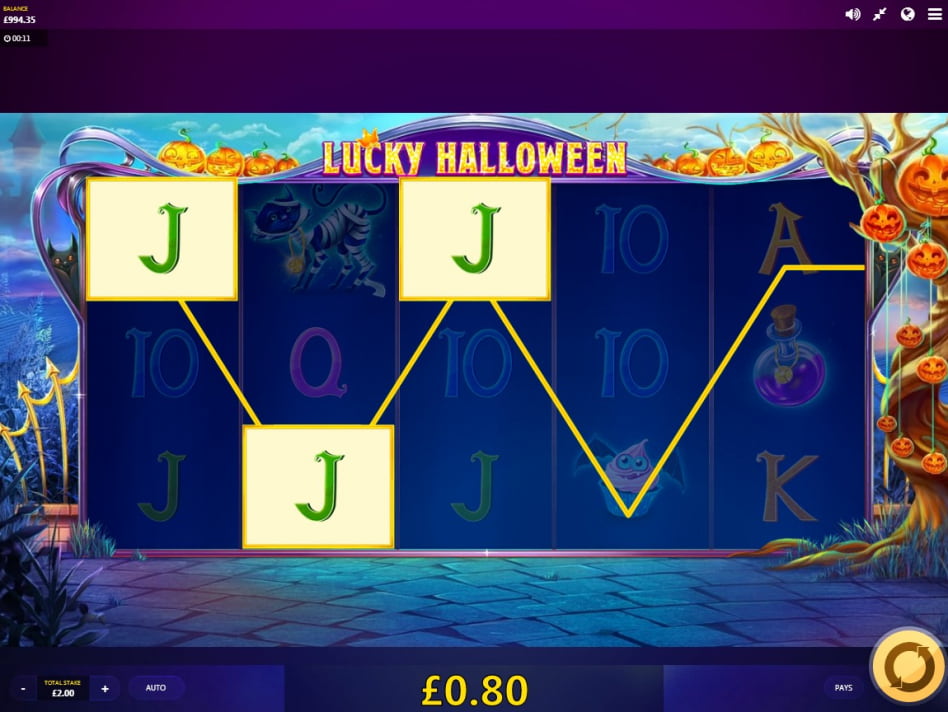 Lucky Halloween slot game