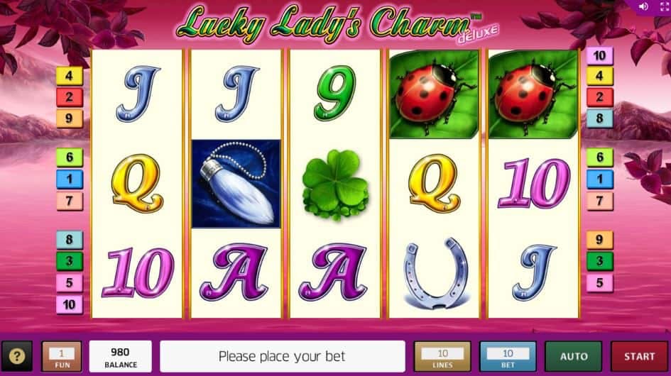 Lucky Lady’s Charm deluxe slot game