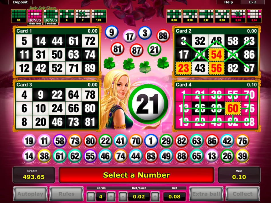 Lucky Lady slot game