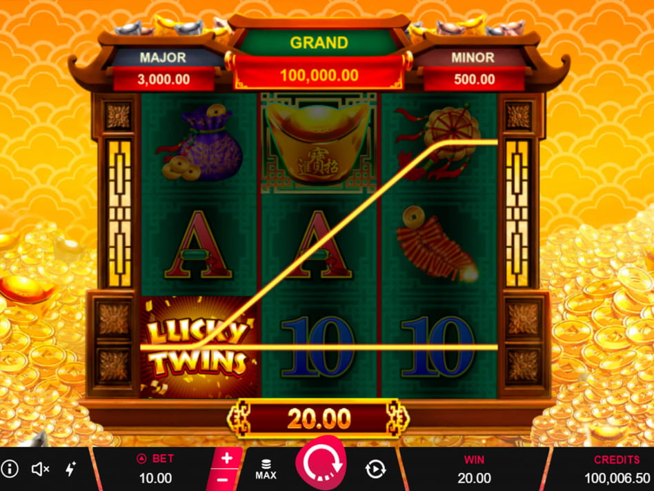 Lucky Twins Jackpot slot game