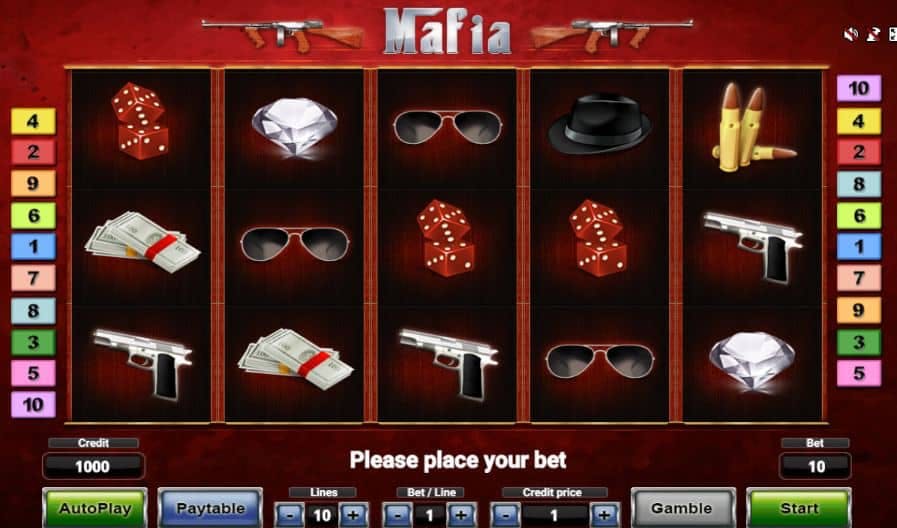 Mafia slot game