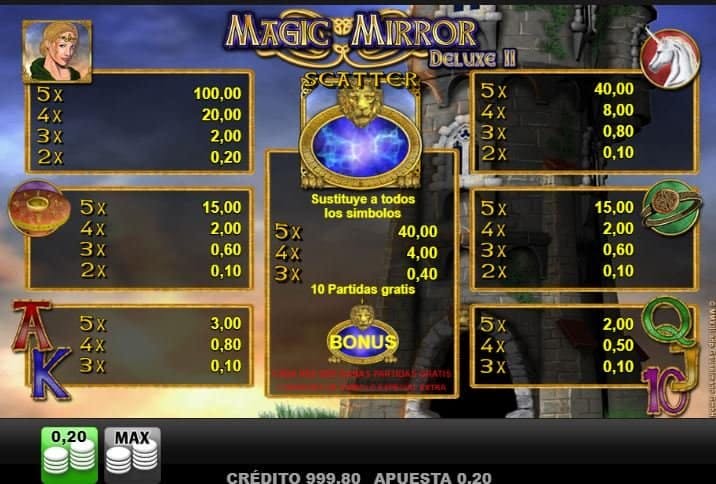 Magic Mirror Deluxe 2 slot game