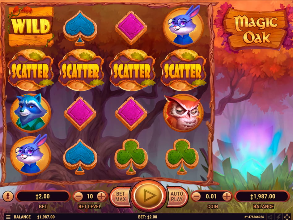 Magic Oak slot game