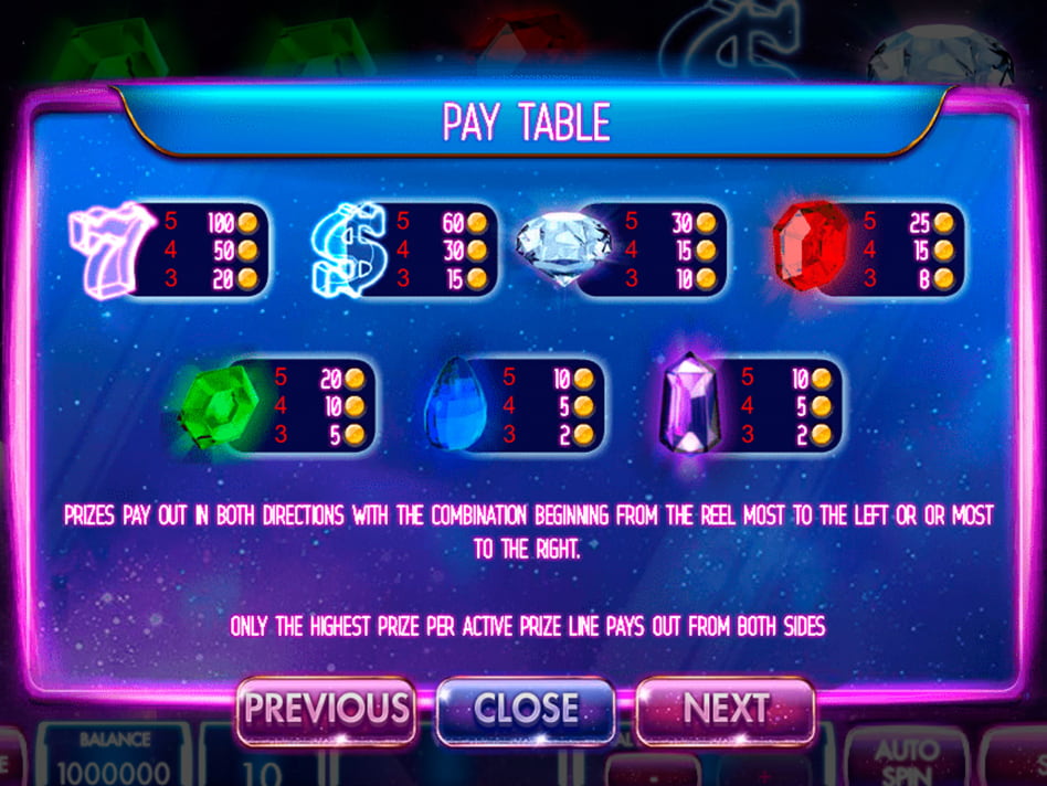 Mega stellar slot game